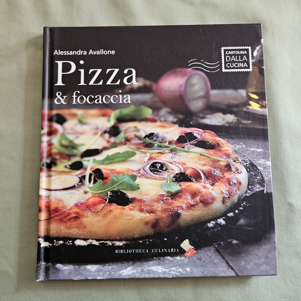 Pizza & Focaccia by Alessandra‎ Avallone Italian Cookbook Hardcover